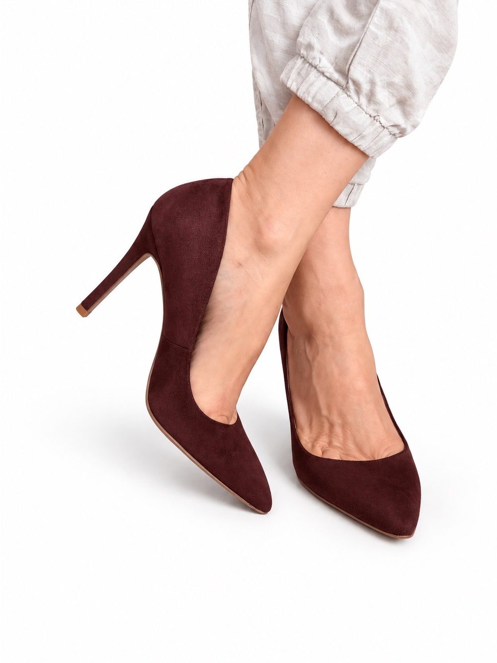 NWOT Charles by Charles David Women's Pointed-Toe Stiletto Pump Chocolate Brown